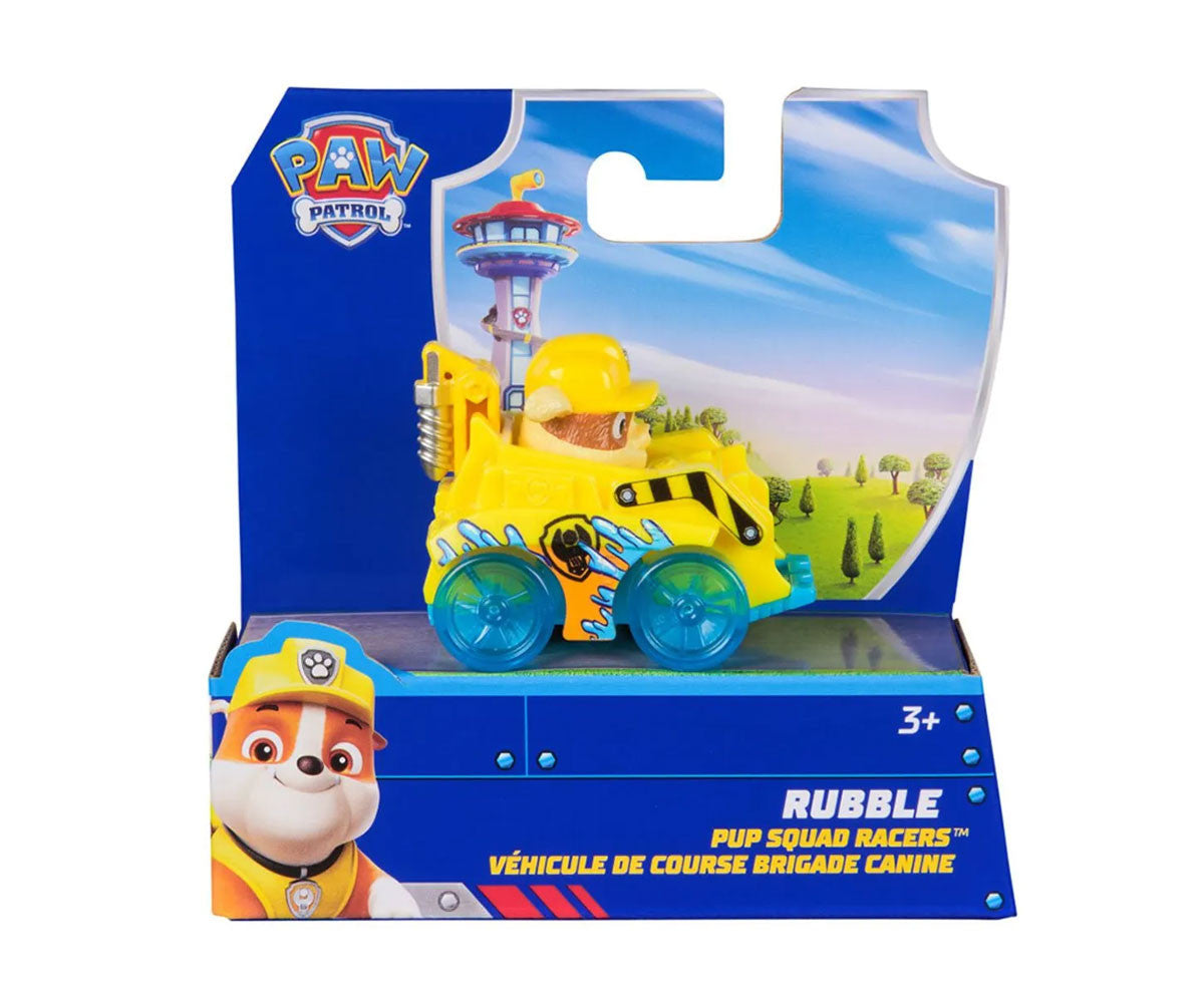 Spin Master PAW Patrol Pup Squad Racers Vehicle – Chase, Marshall, Skye, Rocky, Rubble & Zuma | Choose Your Character