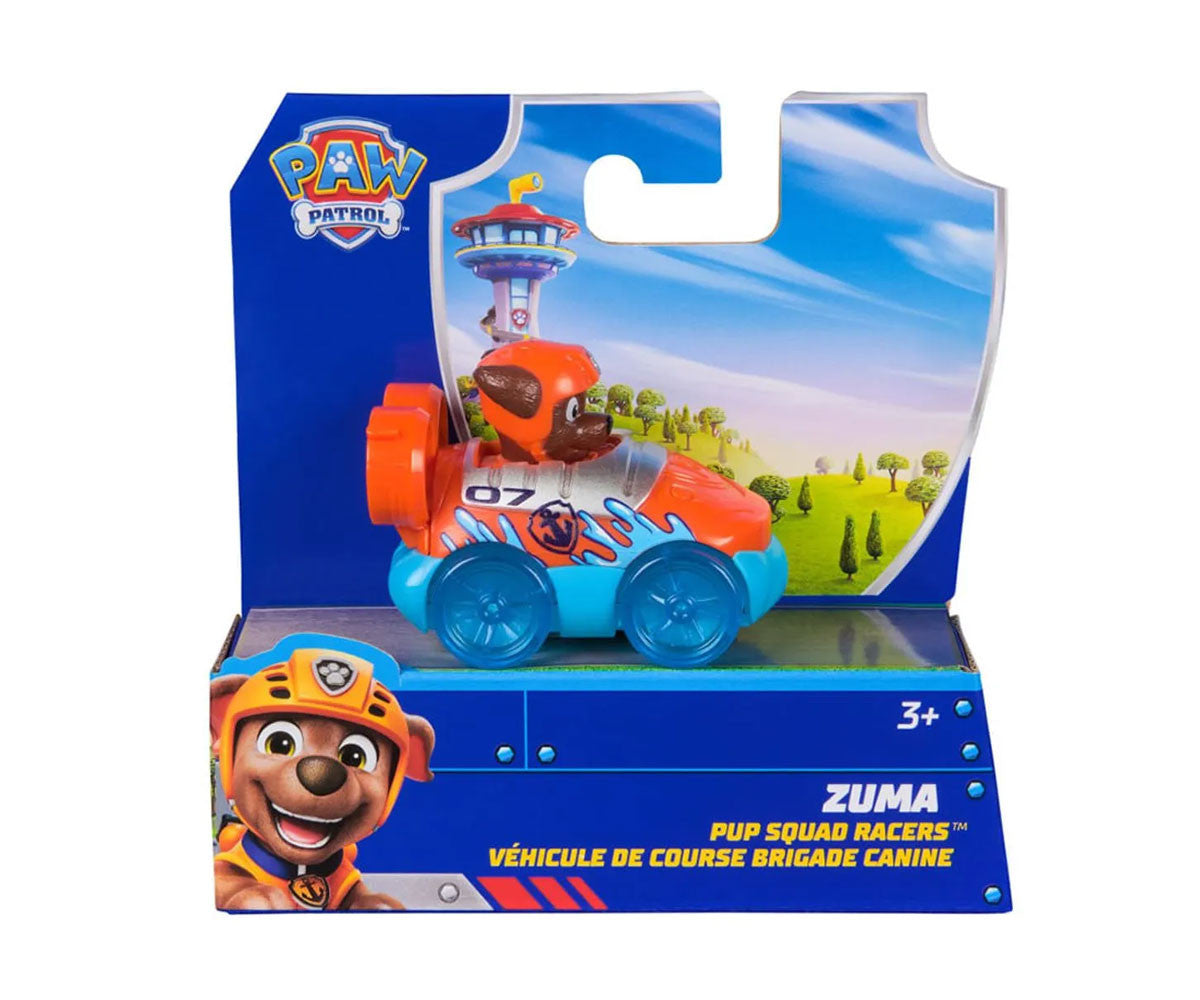 Spin Master PAW Patrol Pup Squad Racers Vehicle – Chase, Marshall, Skye, Rocky, Rubble & Zuma | Choose Your Character