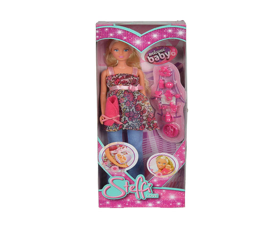 Simba Toys Steffi Love Welcome Baby Doll & Accessories