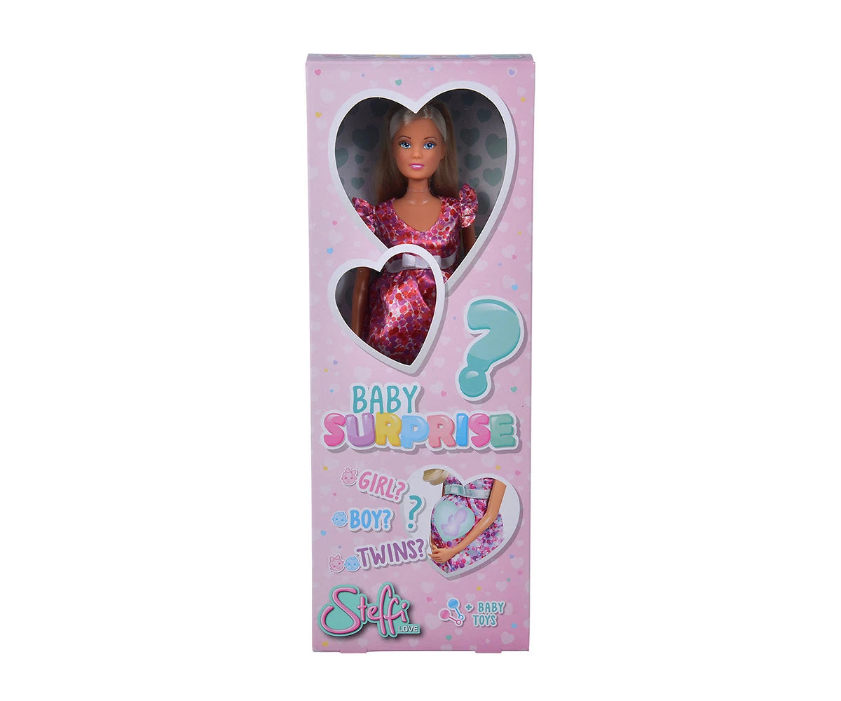 Steffi Love Baby Surprise Doll 29cm – Surprise Baby Playset with Accessories