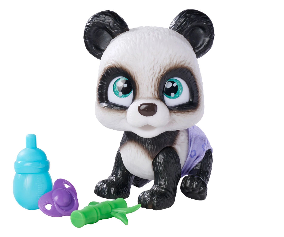 Simba Toys Pamper Petz Panda 15cm – Soft Interactive Pet Toy with Accessories