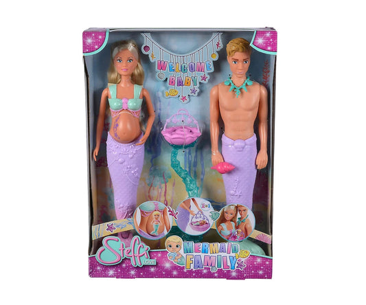 Simba Toys - Steffi Love Mermaid Family Welcome Baby Dolls