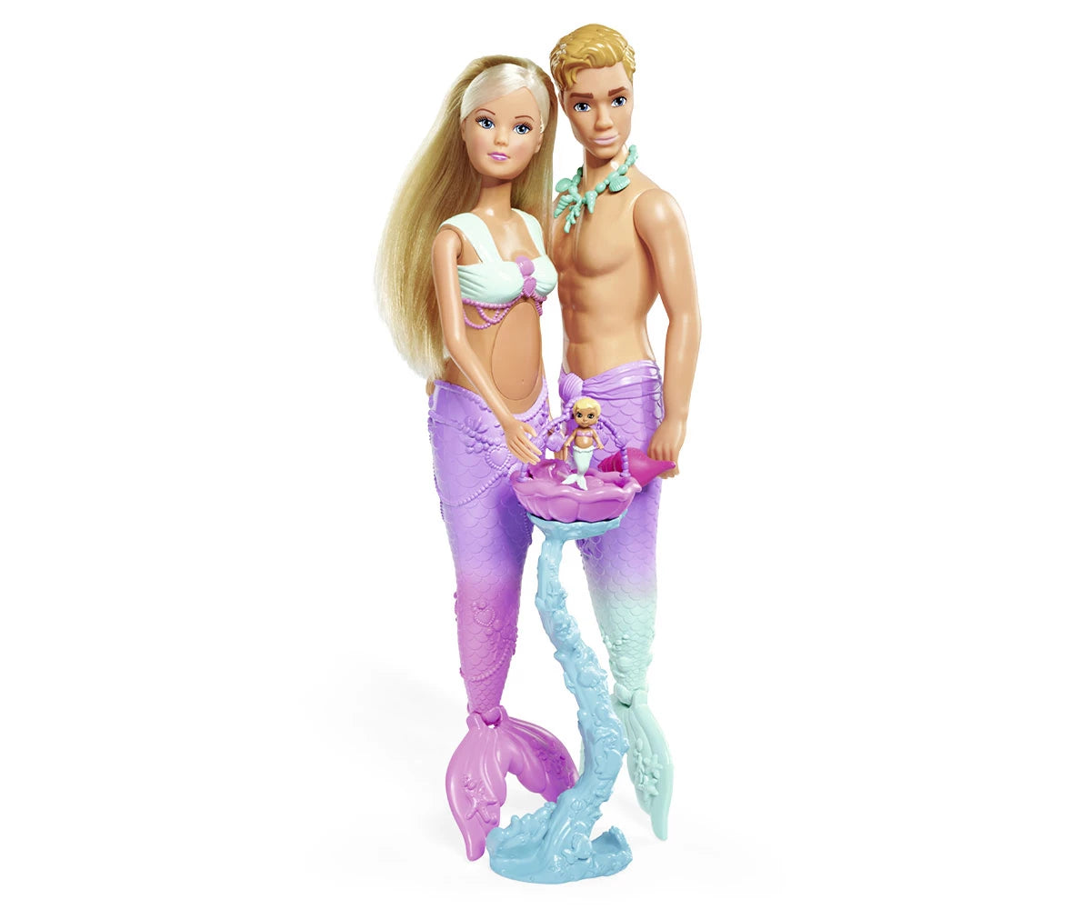 Simba Toys - Steffi Love Mermaid Family Welcome Baby Dolls