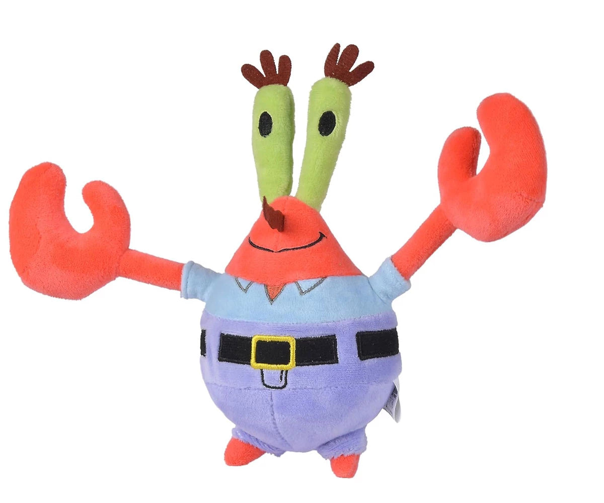 Simba Toys Official SpongeBob Plush Toy 8" Patrick SpongeBob Squidward Mr. Krabs