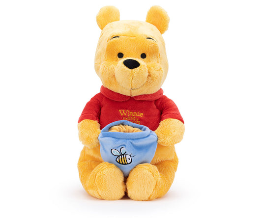 Disney Winnie the Pooh Plush with Honey Pot 30cm – Official Licensed Soft Toy