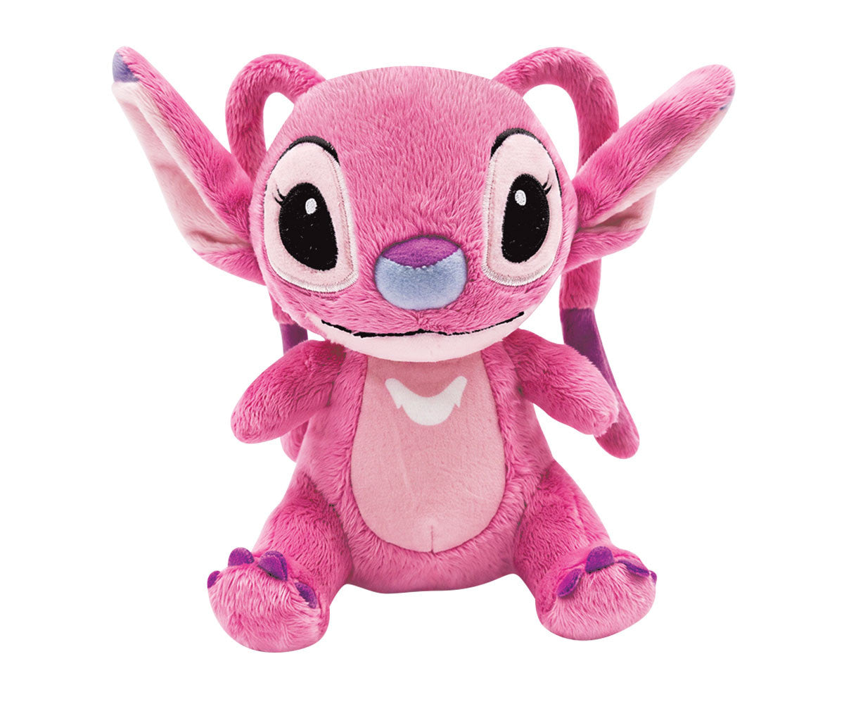 Disney Lilo & Stitch Angel Plush Toy 20cm – Pink Alien Soft Stuffed Animal