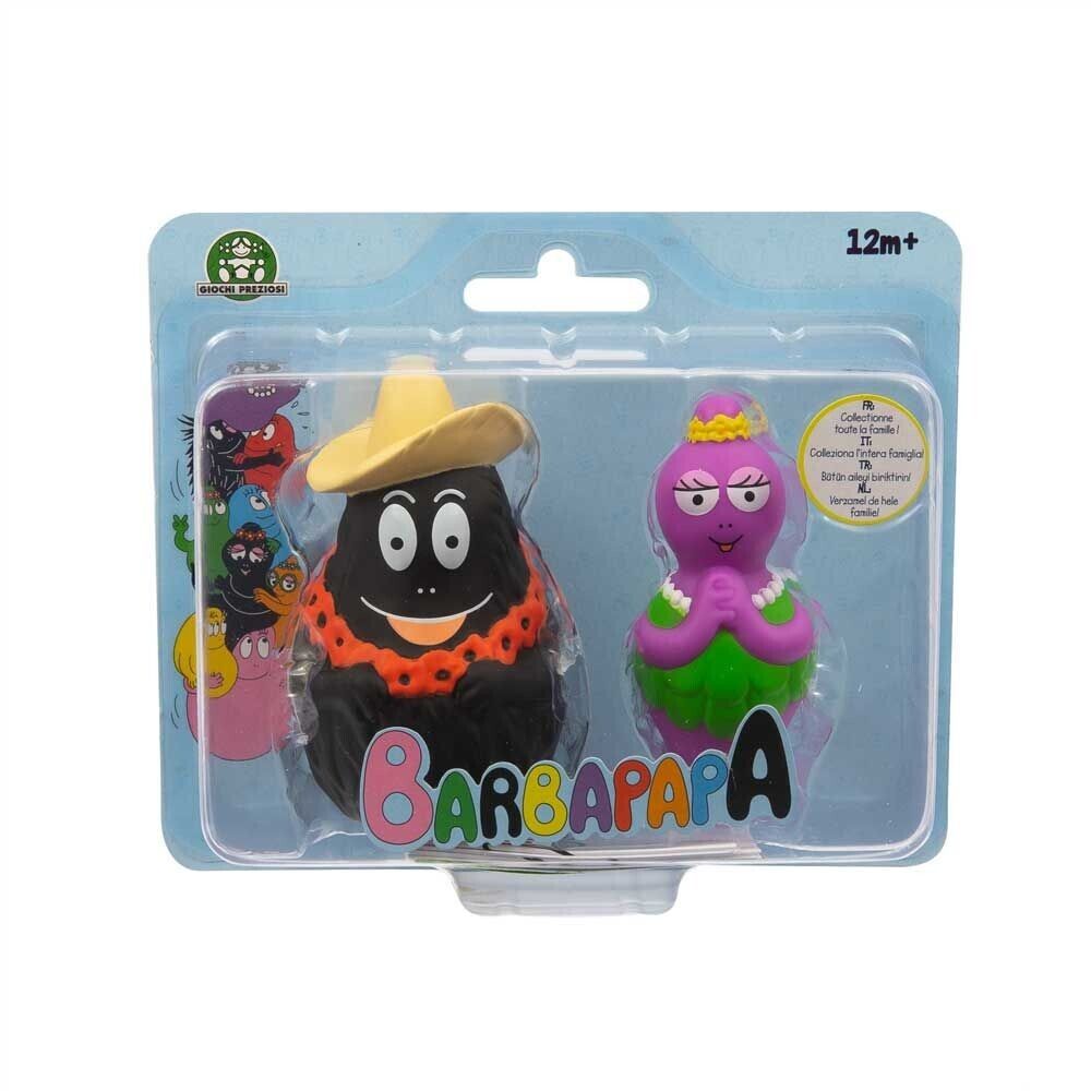 Giochi Preziosi Barbapapa Family 2 Figures Set BAP04/18 – Barbabeau & Barbabella 8cm (Summer Edition)