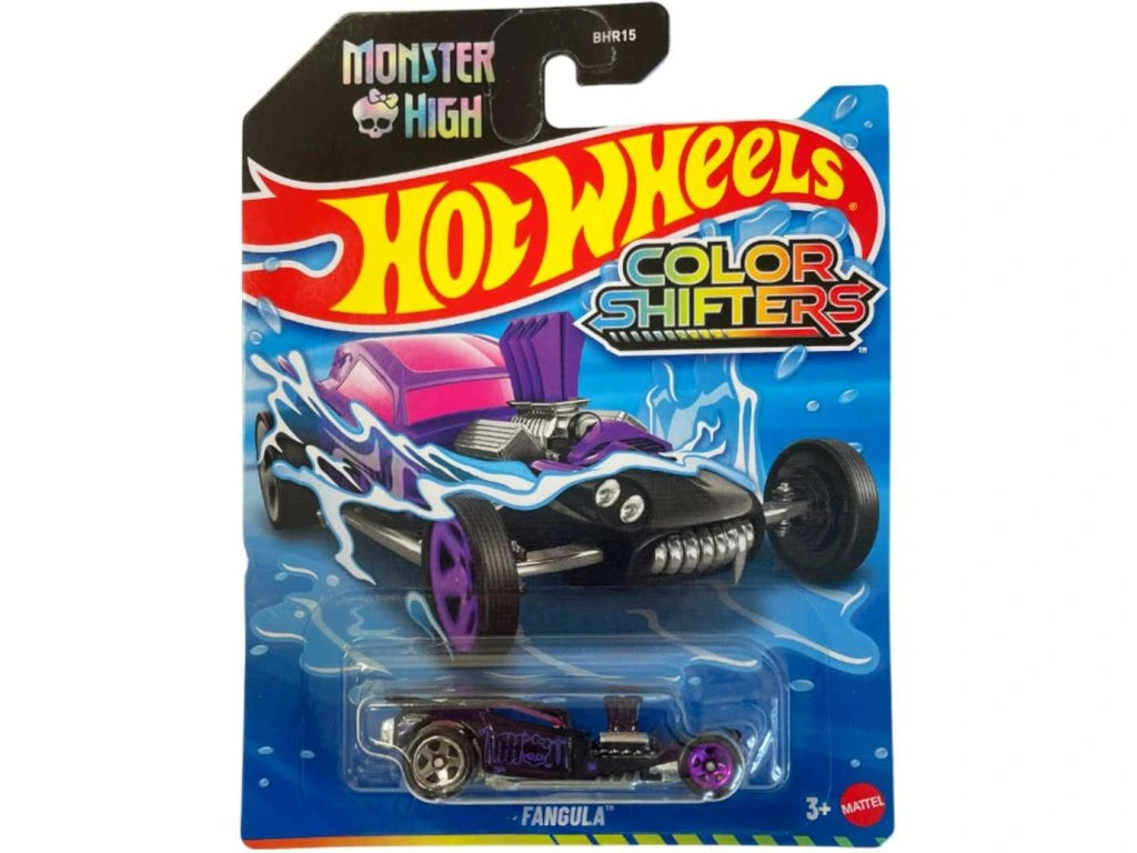 Hot Wheels Color Shifters BHR15 Monster High Fangula Car