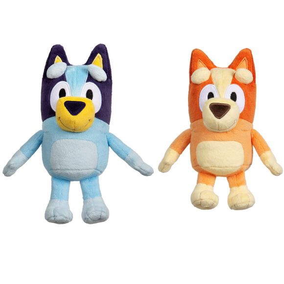 Moose Toys Bluey & Bingo Plush Toys 18cm – Soft Cuddly | Choose Your Favorite