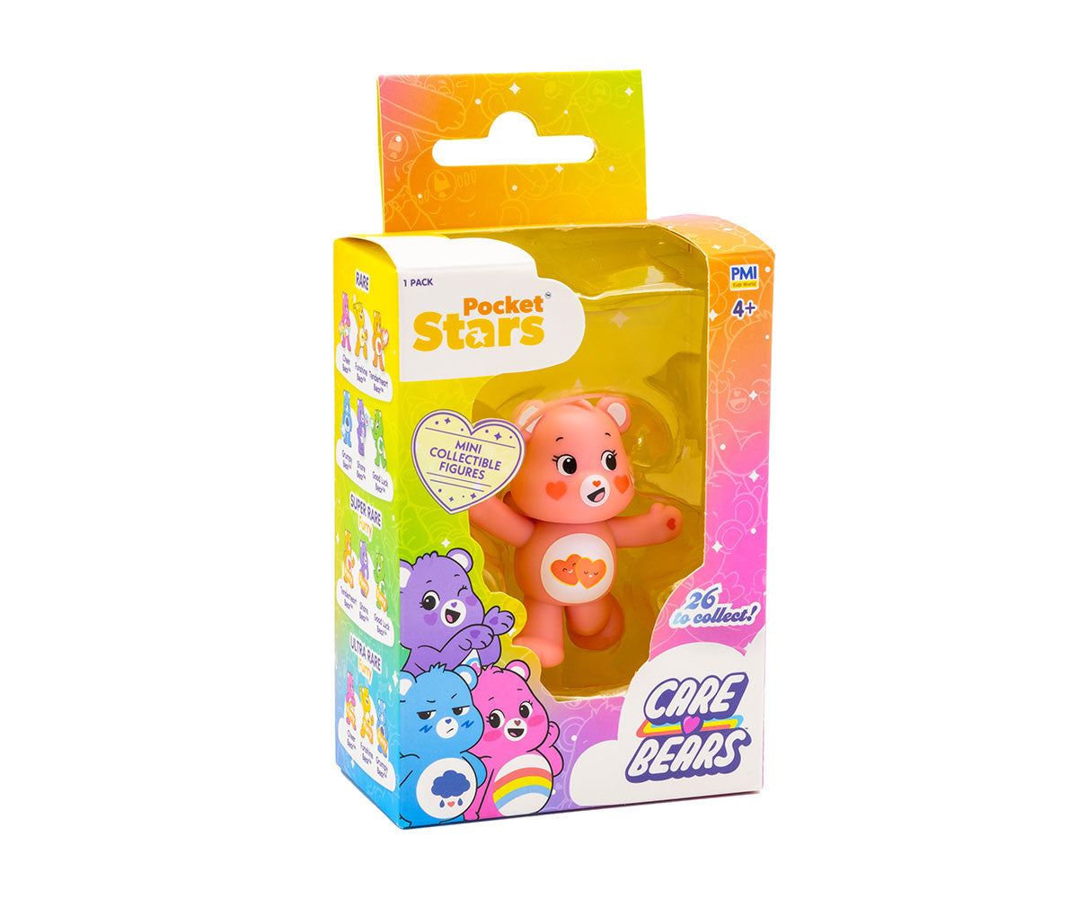 PMI Care Bears Pocket Stars Mini Collectible Figures – 26 to Collect | Choose Yours
