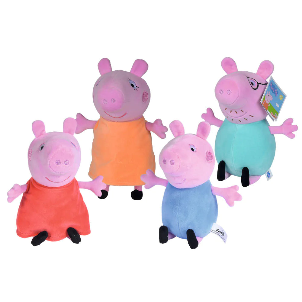 Simba Toys Peppa Pig Small Plush Toy – Assorted Characters (16–20 cm)