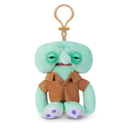 Fuggler SpongeBob 5-Inch Plush Keyring by ZURU Squidward Funny Ugly Monster Bag Clip-on Stuffed Animal