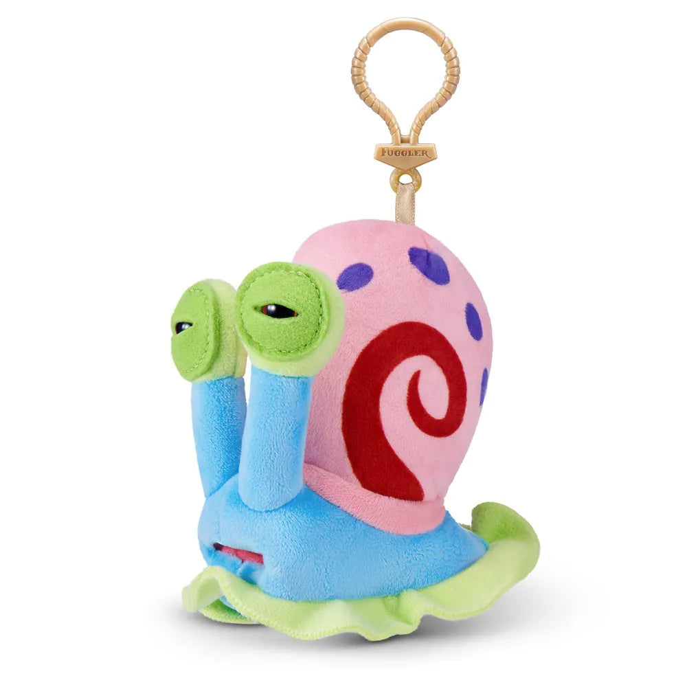 Fuggler SpongeBob 5-Inch Plush Keyring by ZURU Gary Funny Ugly Monster Bag Clip-on