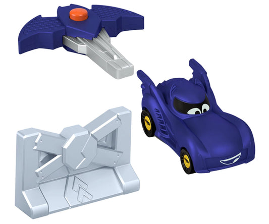 Batwheels 1:55 Key Car Racer – Bam the Batmobile – Fisher-Price Racing Set