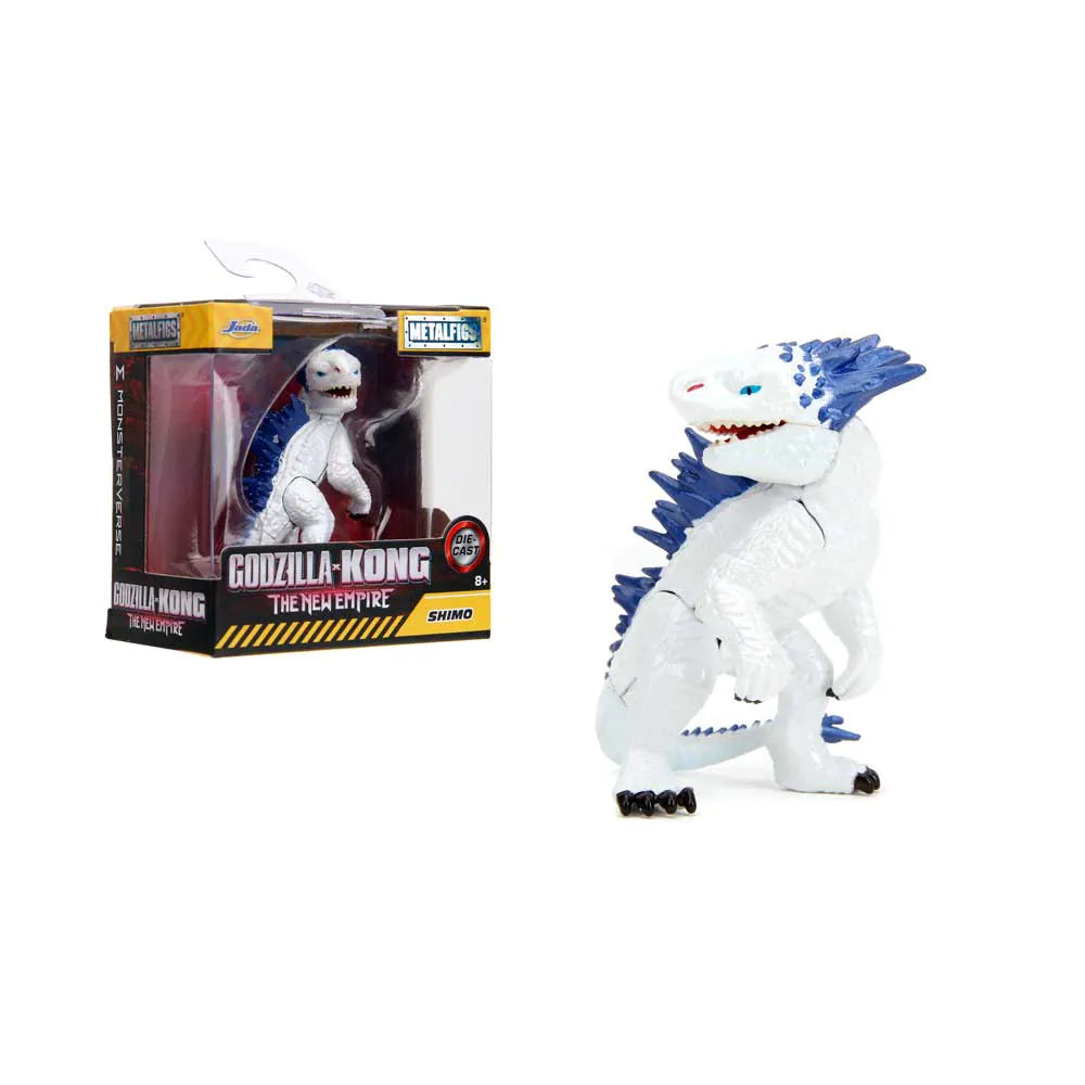 Jada Toys Nano Metalfigs Godzilla-Kong The New Empire Mini Figures 6.35cm – Wave 1 Collectible | Assorted Characters