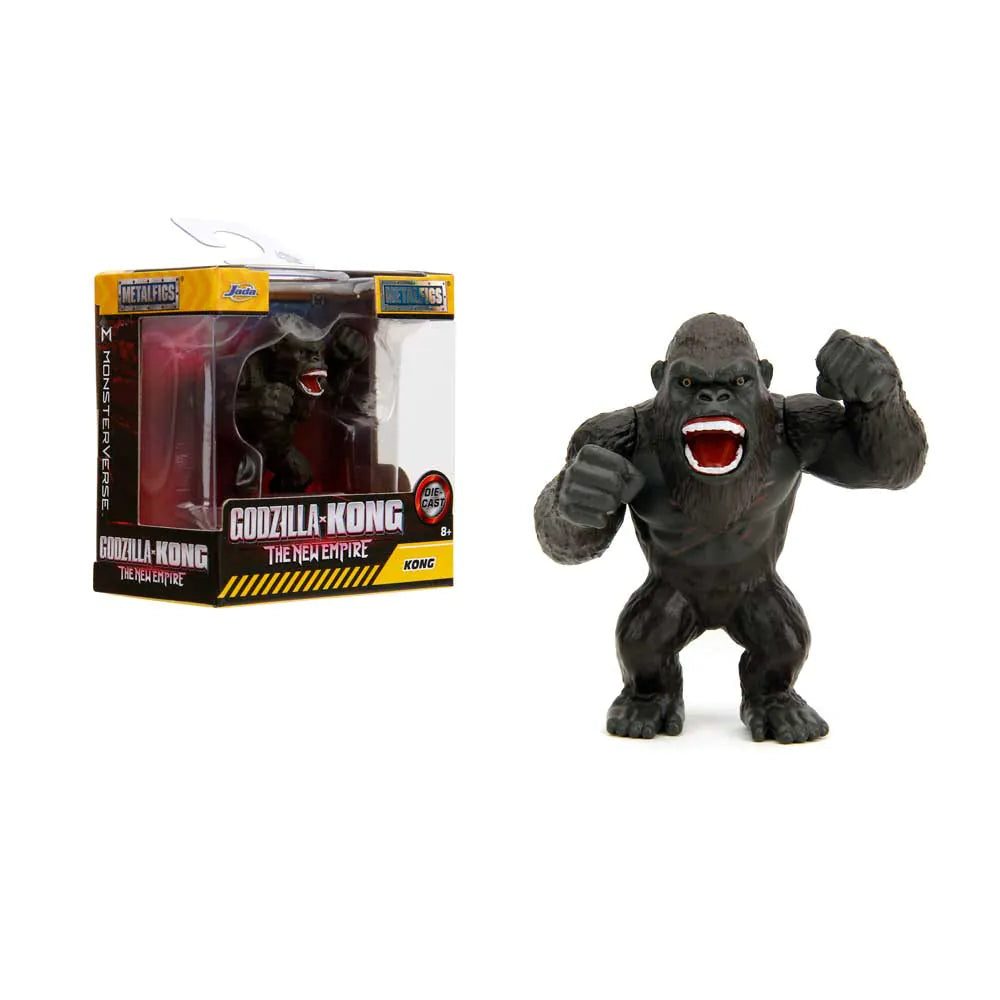Jada Toys Nano Metalfigs Godzilla-Kong The New Empire Mini Figures 6.35cm – Wave 1 Collectible | Assorted Characters