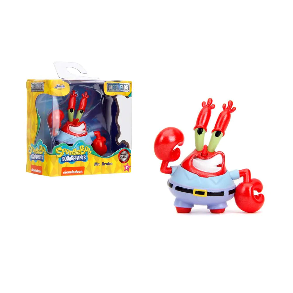 Jada Toys SpongeBob SquarePants Mini Figures 6.35cm – Wave 1 Collectible | Assorted Characters