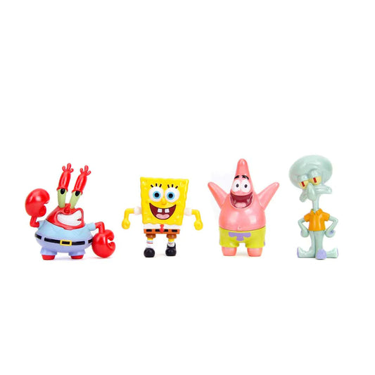 Jada Toys SpongeBob SquarePants Mini Figures 6.35cm – Wave 1 Collectible | Assorted Characters