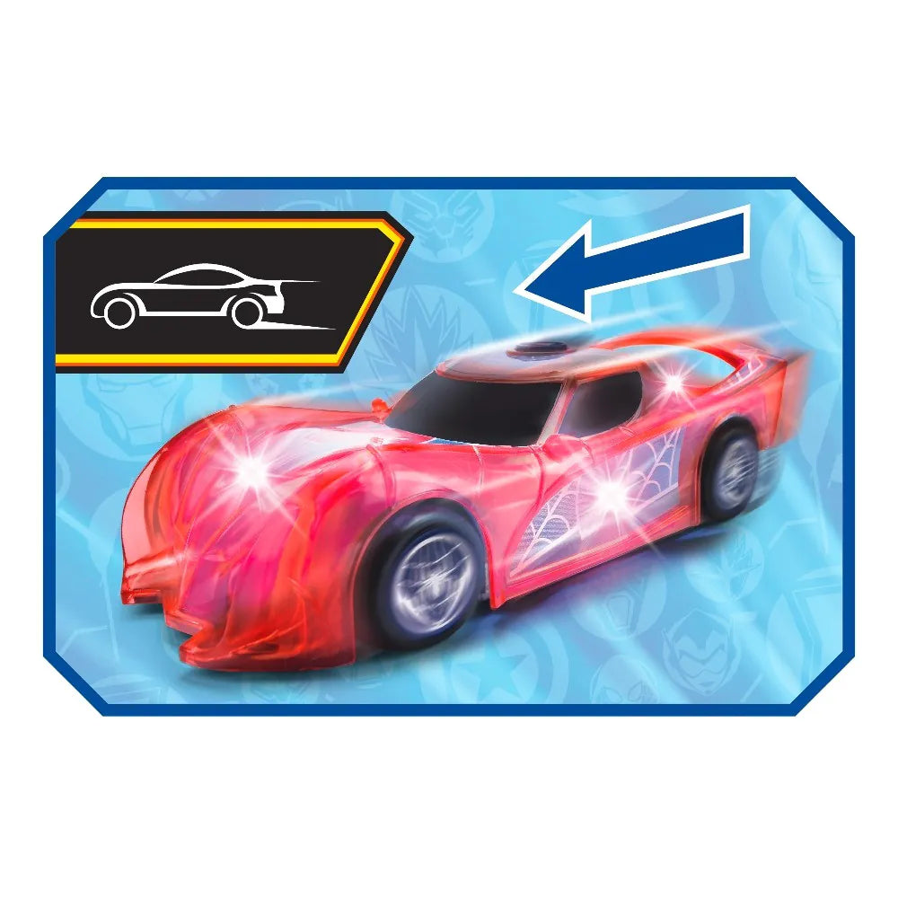 Jada Toys Marvel Light Hero Spider-Man (15 cm) - Superhero Toy Car