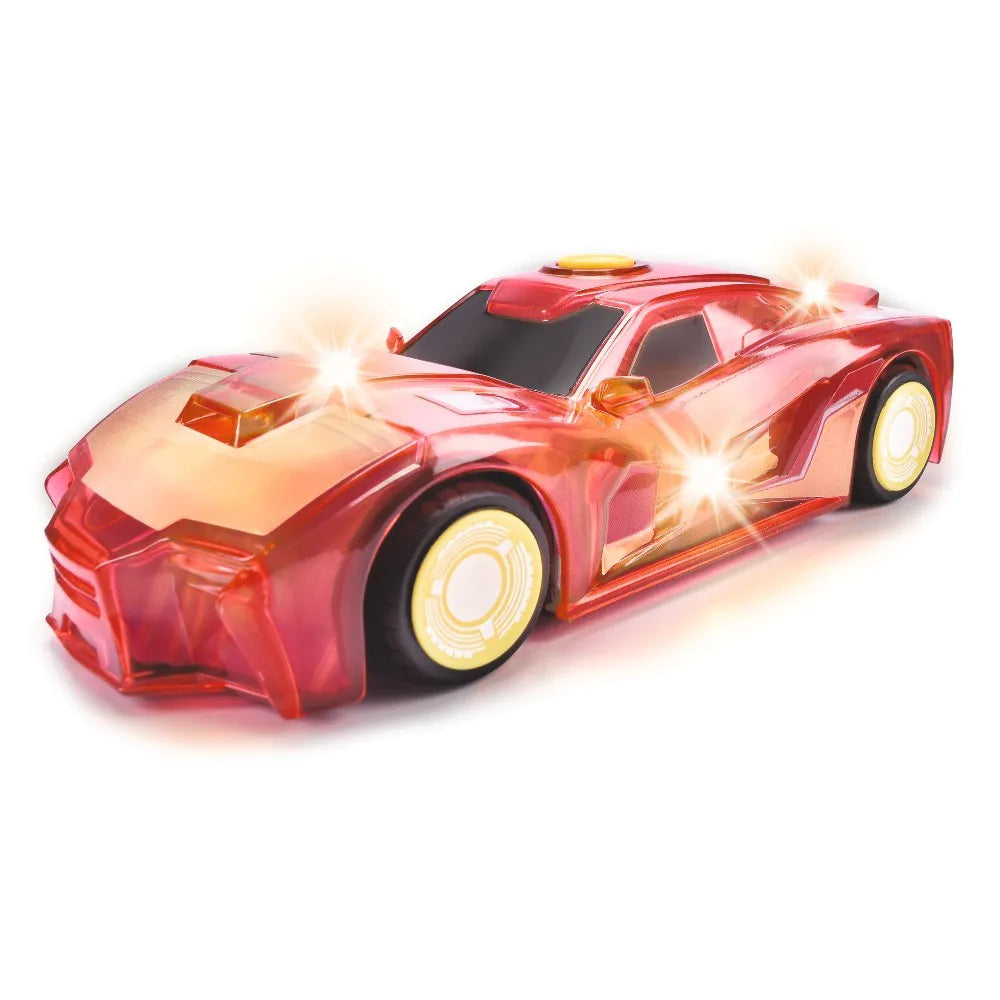 Jada Toys Marvel Light Hero Iron Man (15 cm) - Superhero Toy Car