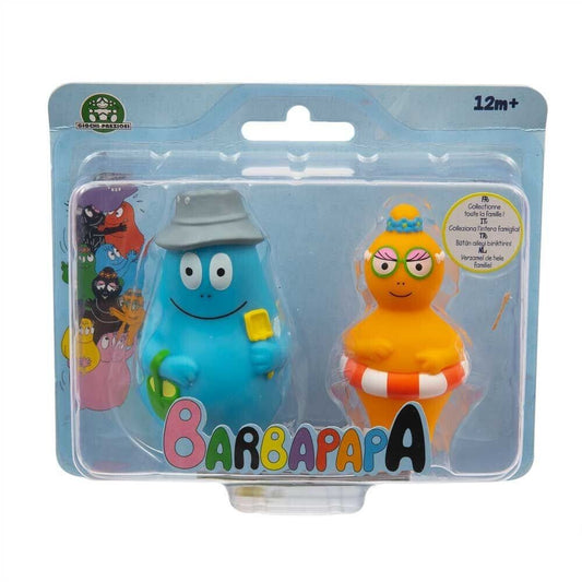 Giochi Preziosi Barbapapa Family 2 Figures Set BAP04/18 – Barbabright & Barbalib 8cm (Summer Edition)