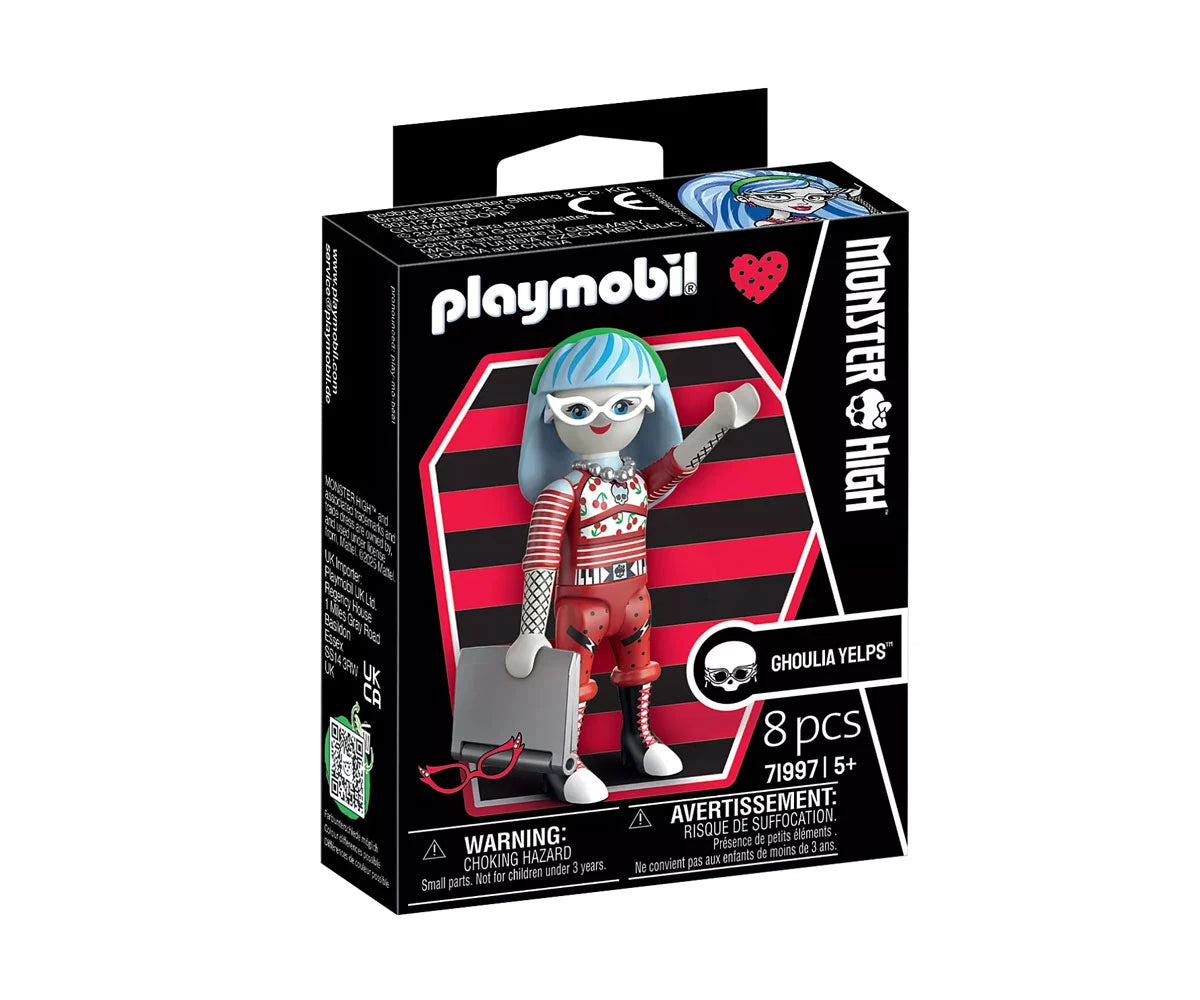 Playmobil 71997 Monster High Ghoulia Yelps Figure – Official Collectible Playset Toy