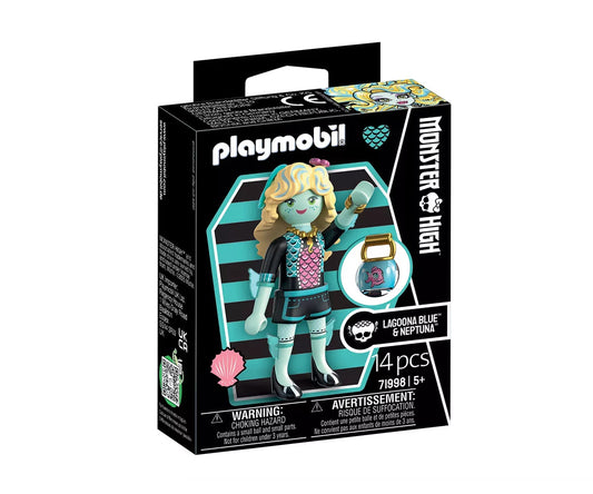 Playmobil 71998 Monster High Lagoona Blue Figure – Official Collectible Playset Toy