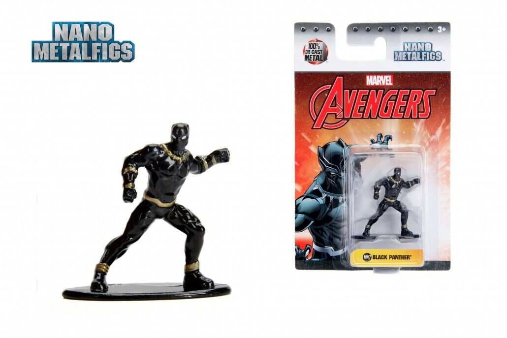 Jada Marvel Nano Metalfigs 1:65 Die-Cast Figure – Choose Your Character | Collectible Marvel Figures