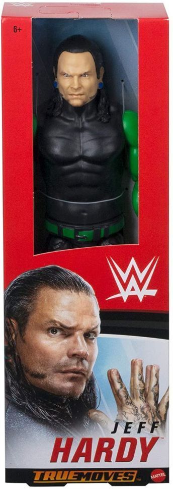 Mattel WWE True Moves 12" (30cm) Articulated Figure – Jeff Hardy DJJ16 – New in Box