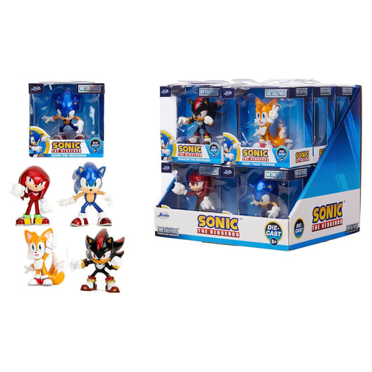 Jada Toys Sonic the Hedgehog Mini Figures 6.35cm – Wave 1 Collectible | Assorted Characters
