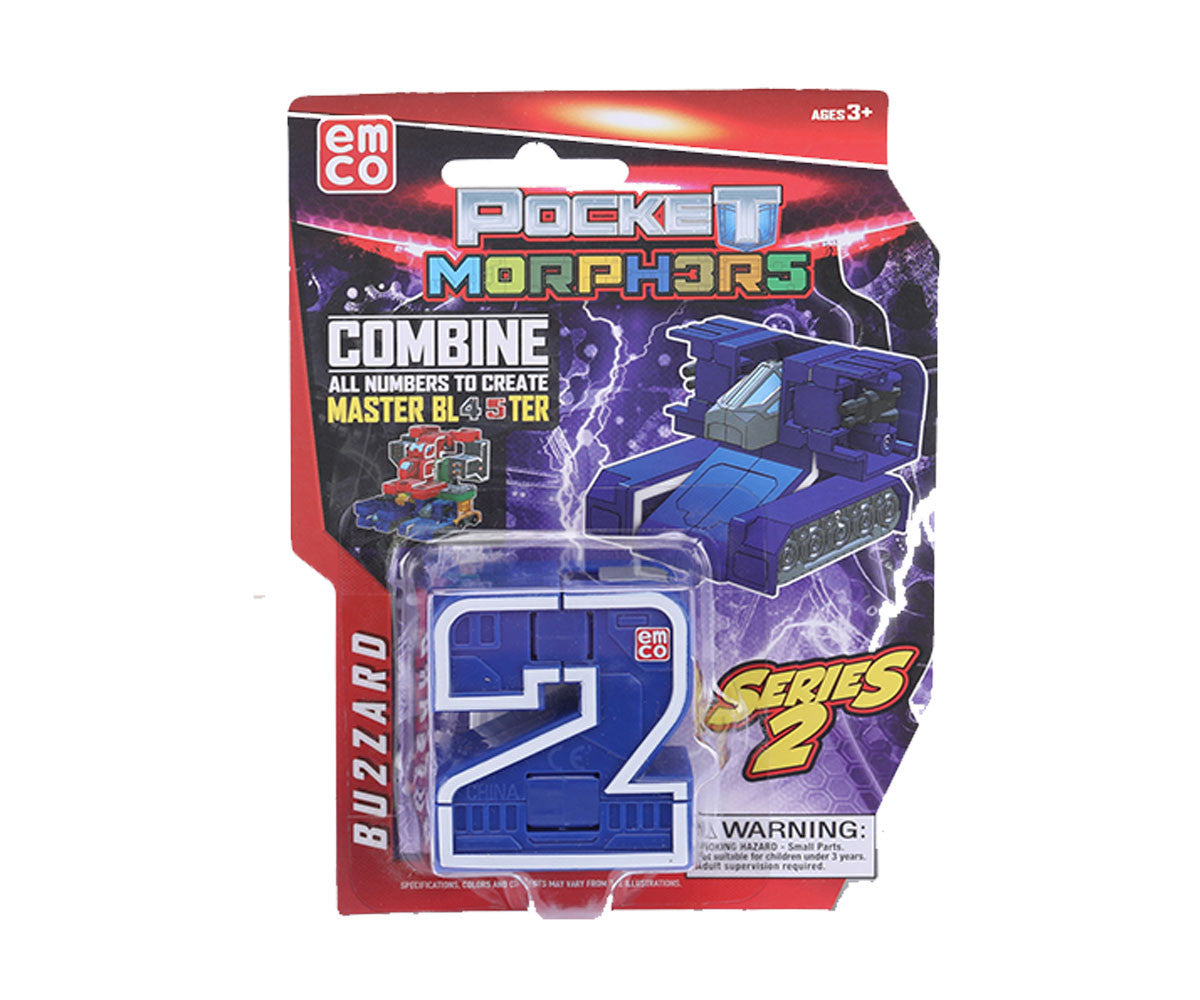 EMCO Pocket Morphers Series 2 Complete Set Figures 10 – Combine & Create Master Blaster