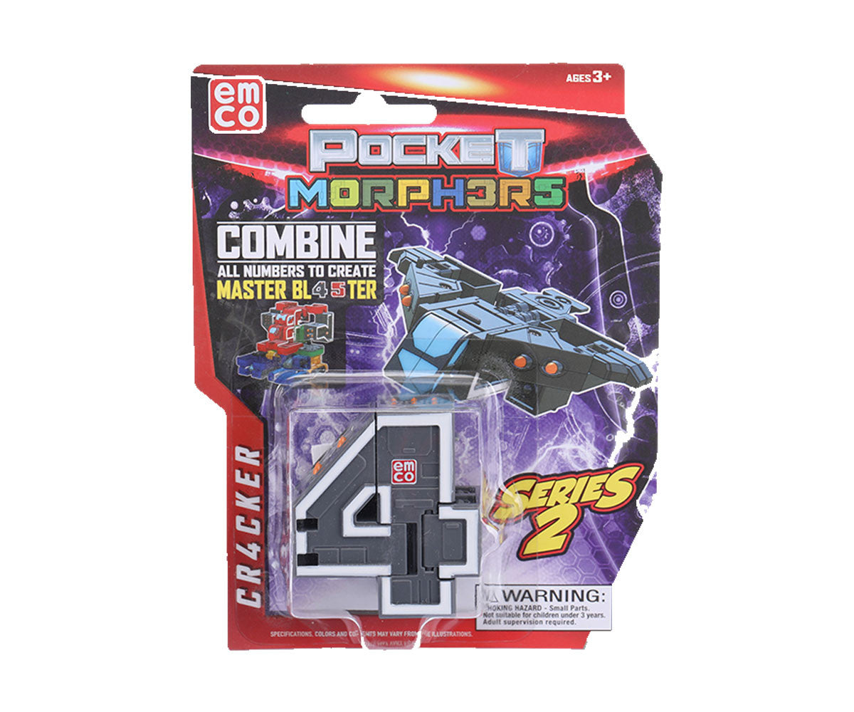 EMCO Pocket Morphers Series 2 Complete Set Figures 10 – Combine & Create Master Blaster