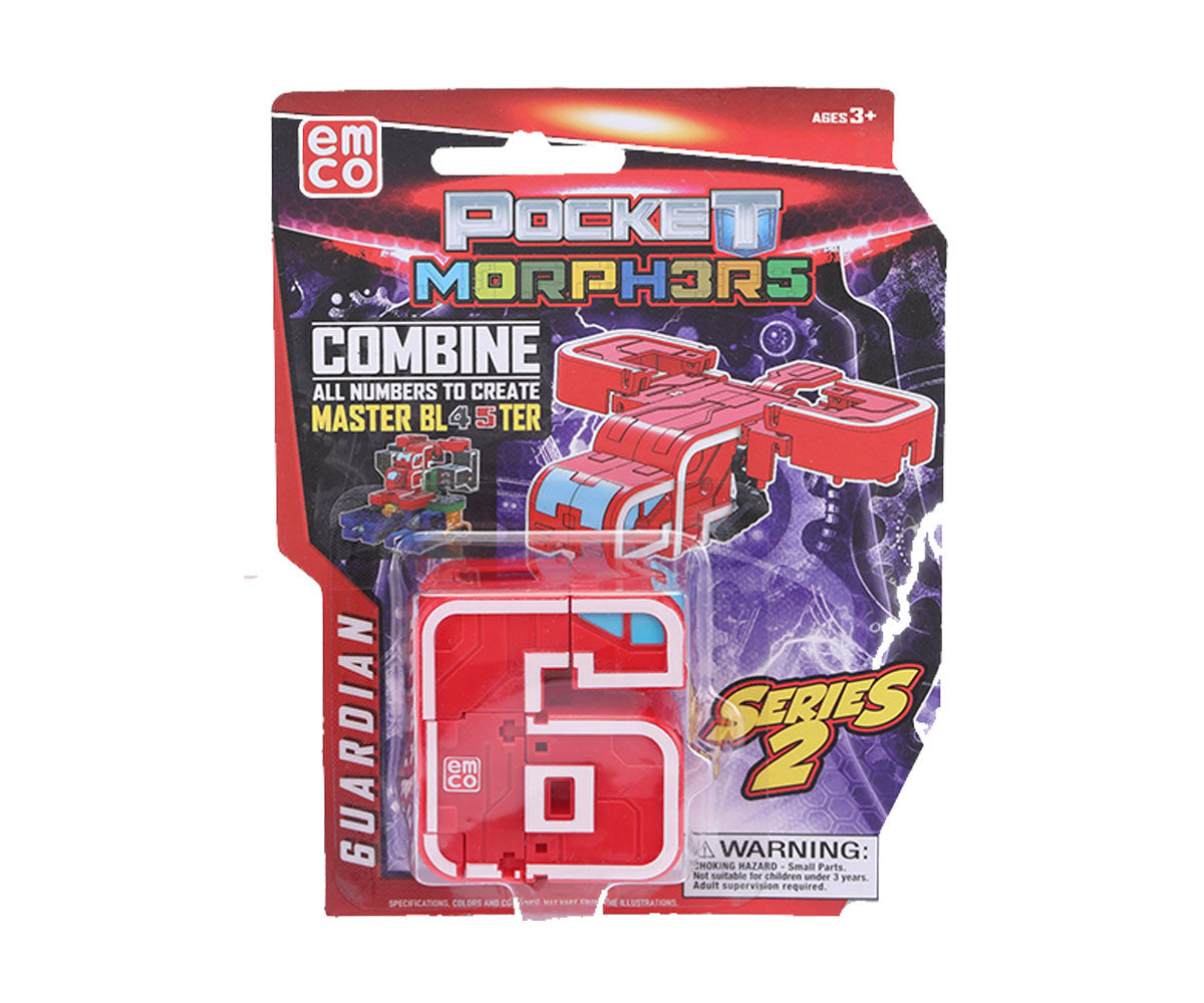 EMCO Pocket Morphers Series 2 Complete Set Figures 10 – Combine & Create Master Blaster
