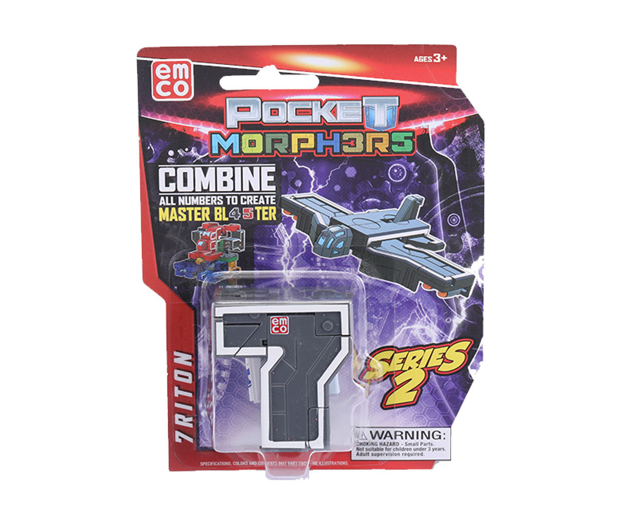 EMCO Pocket Morphers Series 2 Complete Set Figures 10 – Combine & Create Master Blaster
