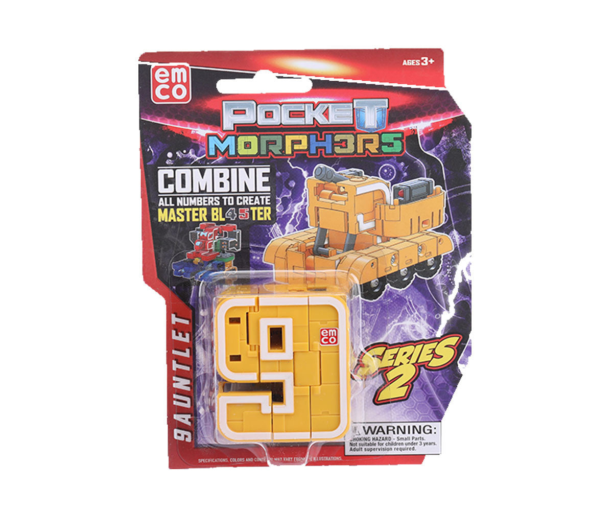 EMCO Pocket Morphers Series 2 Complete Set Figures 10 – Combine & Create Master Blaster