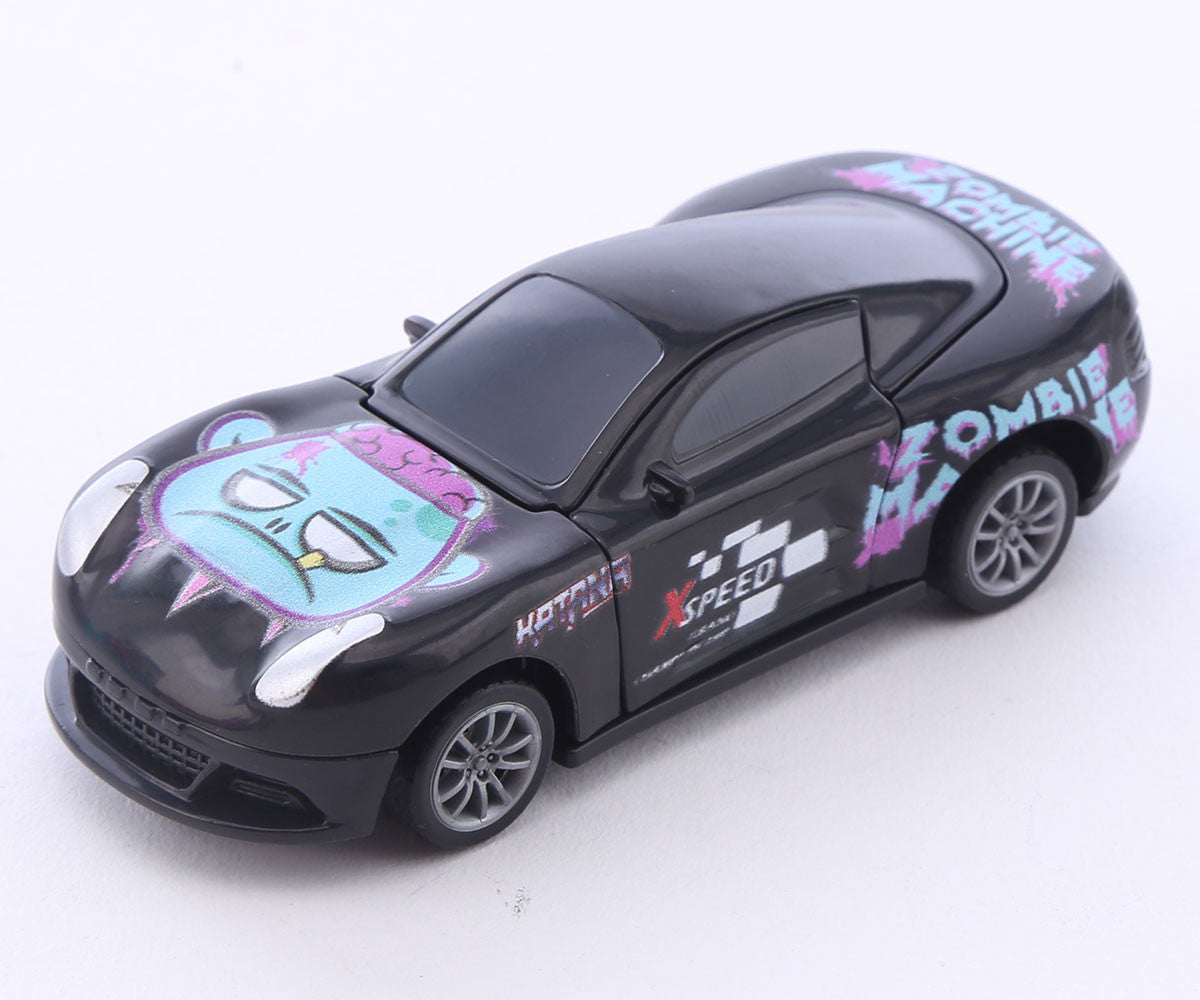 Crash’ems Series 1 Exploding Pull Back Crash Cars Action Toy 24 to Collect