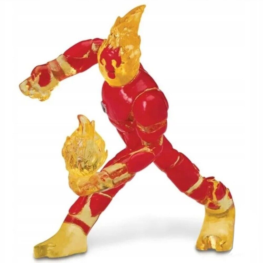 Ben 10 Mini Figure 2.5" – Giochi Preziosi / Playmates 76715 – Heatblast- Collectible Toy