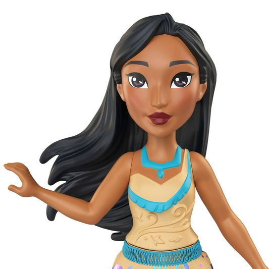 Mattel Disney Princess Pocahontas 9 cm Articulated Mini Doll HLW69 – Iconic Outfit