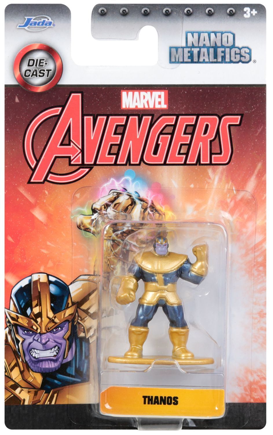 Jada Marvel Nano Metalfigs 1:65 Die-Cast Figure – Choose Your Character | Collectible Marvel Figures