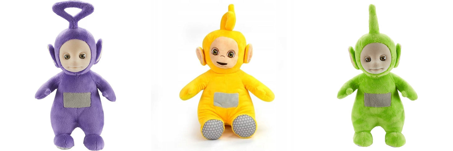 Teletubbies Sambro Plush Toy 36cm – Dipsy, Tinky Winky & Laa-Laa | Choose Your Character