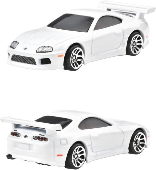 Hot Wheels Fast & Furious Silver Series Toyota Supra White – Brian O'Conner 1:64 Die-Cast Collectible Car