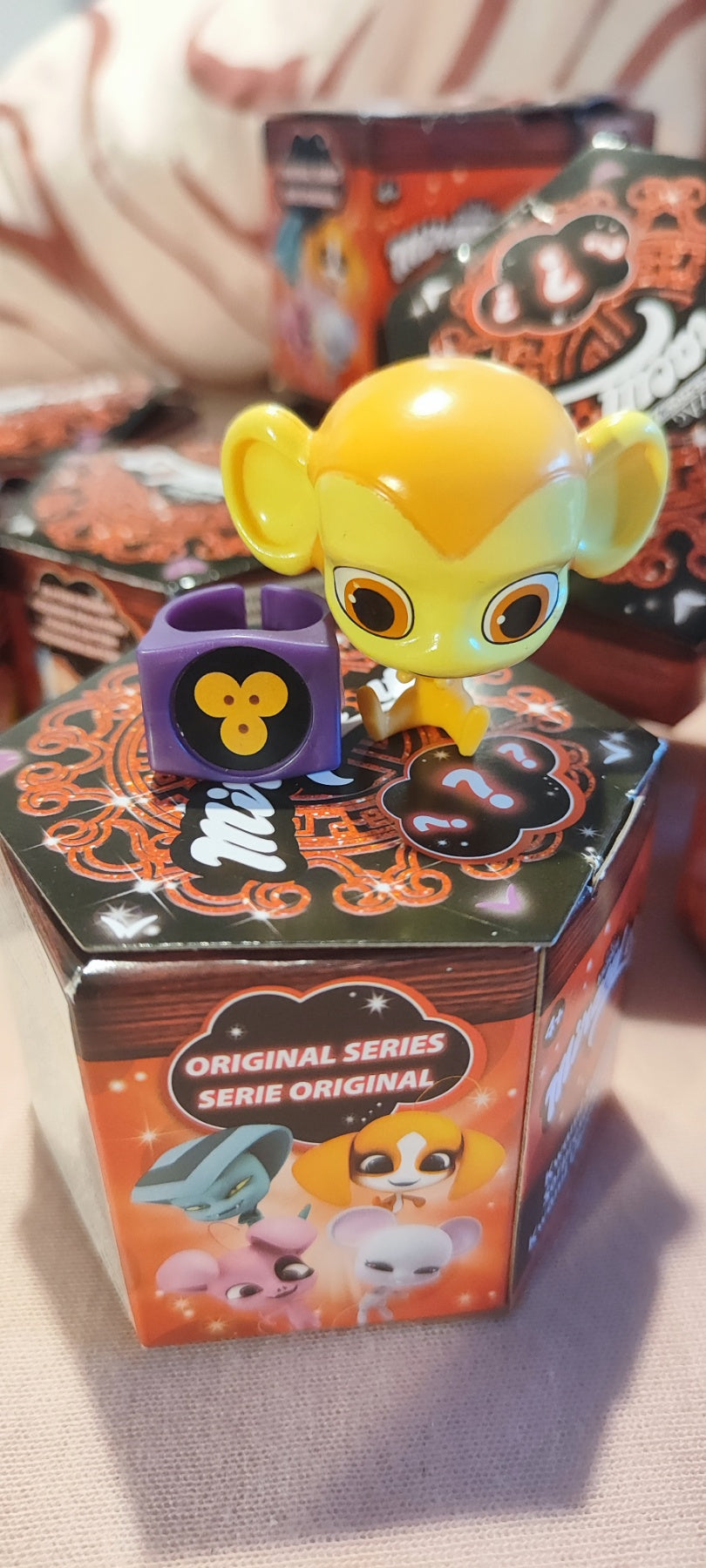 ZAG Heroez Miraculous Ladybug Kwami Surprise Mini Figure 50500 – Original, Glitter & Monarch Ring Series | Pick Your Character