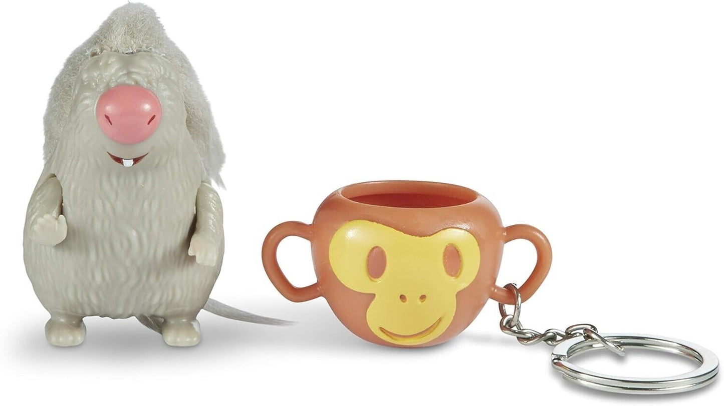 Wonder Park Action Mini Figures – Steve & Peanut Mug Keychain – Collectible Toy