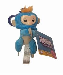 Fingerlings WowWee 6659 Blue Monkey Clip-On Plush – Friendship at Your Fingertips