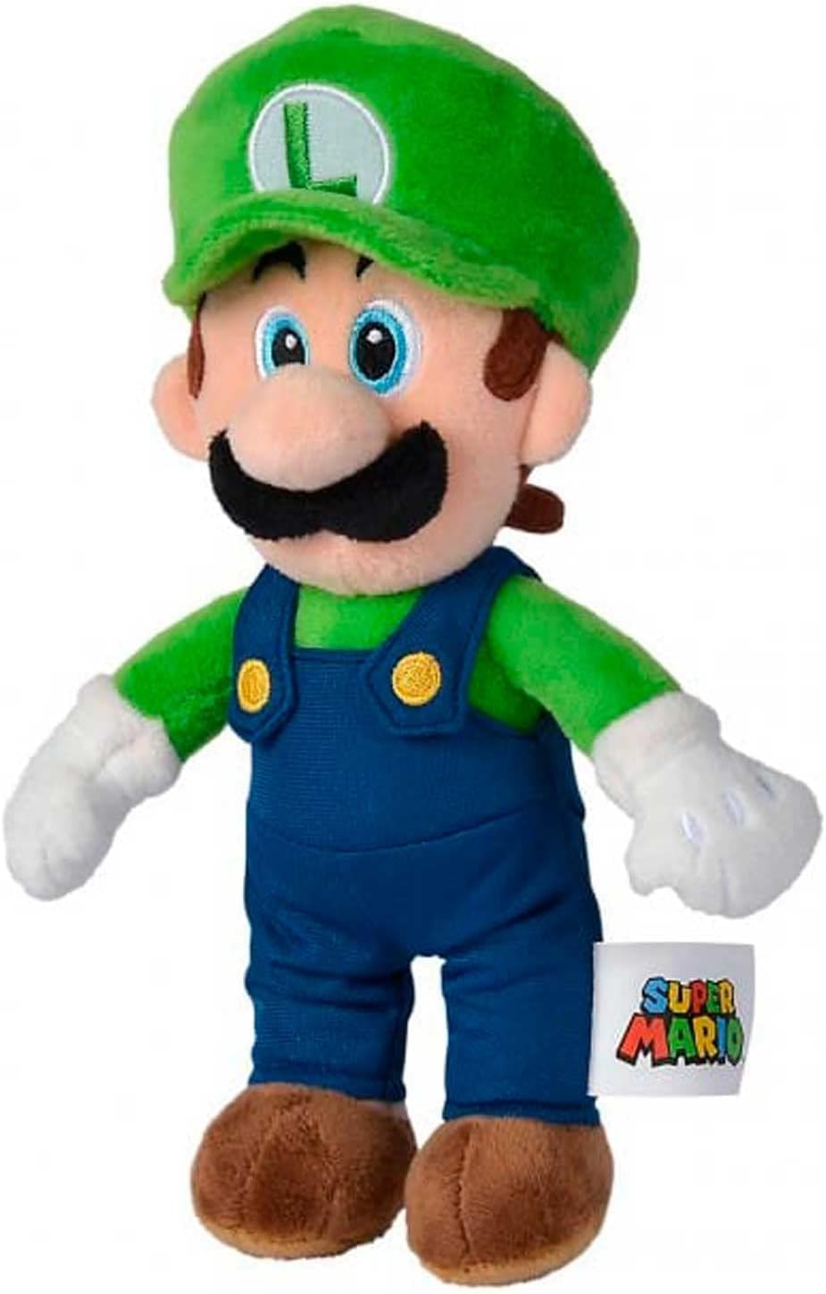 Simba Toys Official Super Mario Plush Toy 8" Luigi Toad Mario Yoshi