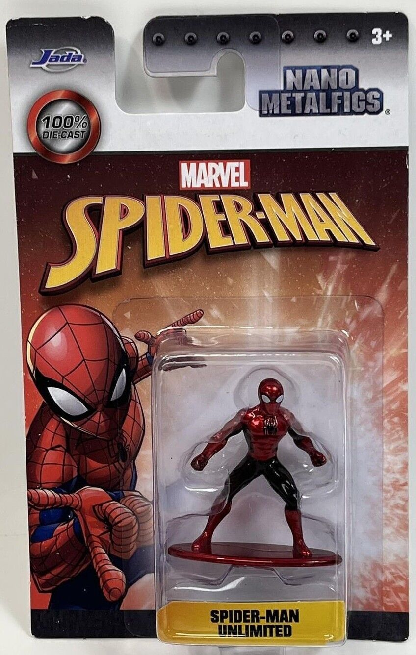 Jada Marvel Nano Metalfigs 1:65 Die-Cast Figure – Choose Your Character | Collectible Marvel Figures