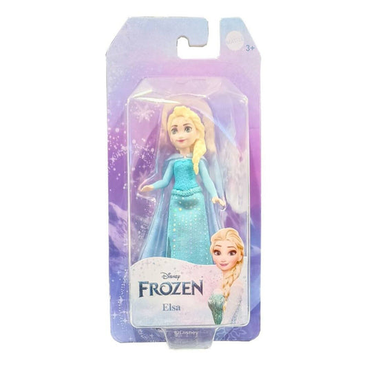 Mattel Disney Elsa Princess Frozen 9cm Articulated Mini Doll Icy Gown
