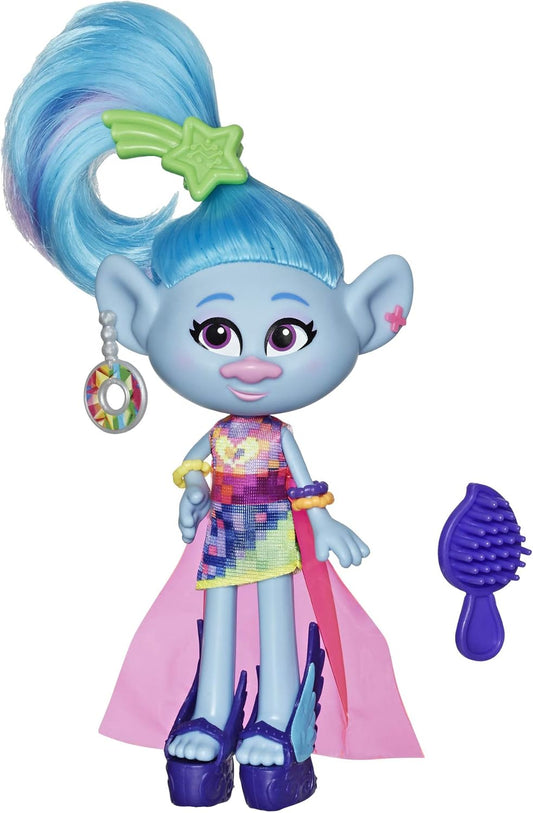 DreamWorks Trolls World Tour Glam Chenille 6" Fashion Doll by Hasbro