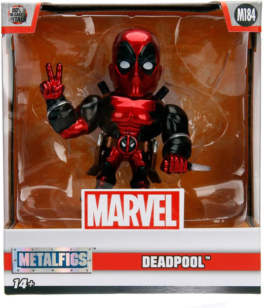 Jada Toys Marvel Deadpool Figure 10cm – Collectible Superhero Toy