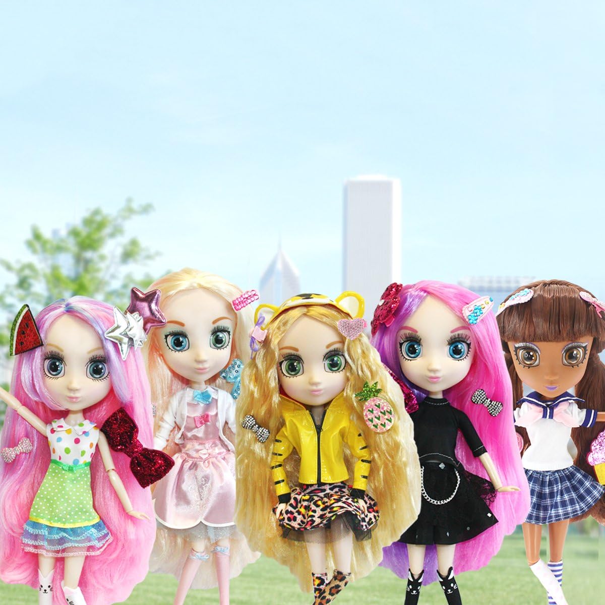 Shibajuku Girls Namika 13” Fashion Doll – Harajuku Style Collectible Doll with Accessories